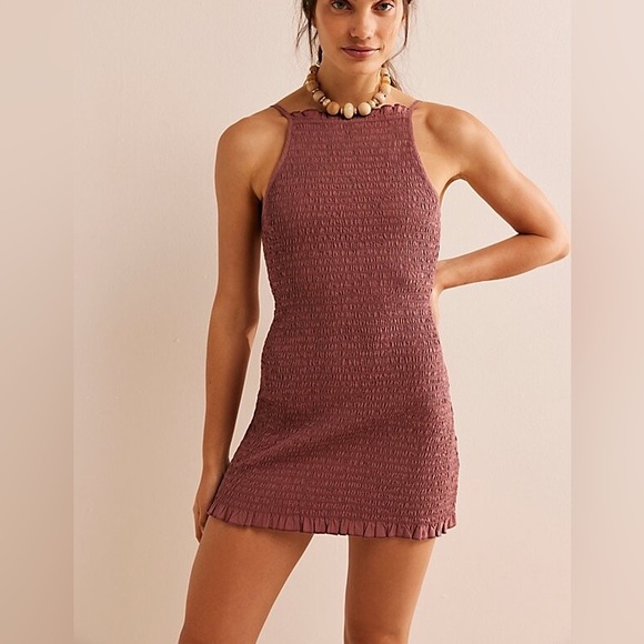 Free People Dresses & Skirts - Free People Iyla Smocked Mini dress